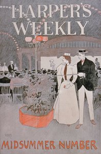 海报广告哈珀斯周刊，仲夏号码