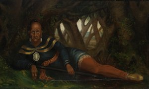 红夹克;塞内卡印第安人酋长，1830年 作者 美国学校