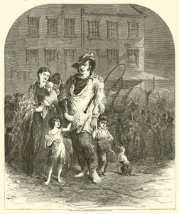 1864年9月，北密苏里州的难民进入圣路易斯 作者 美国学校