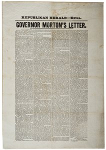 共和党先驱 - 额外，1842年8月27日 作者 美国学校