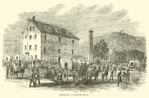 1864年7月解雇面粉厂 作者 美国学校