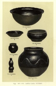 圣克拉拉陶器 作者 美国学校