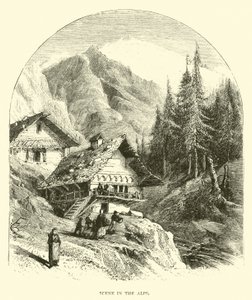 在阿尔卑斯山的场景 作者 美国学校
