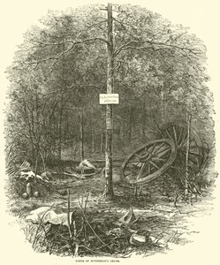 1864年7月麦克弗森死亡现场 作者 美国学校