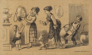 用Sapolio冲洗水壶 作者 美国学校