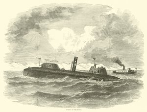 1863年7月，Keokuk沉没 作者 美国学校