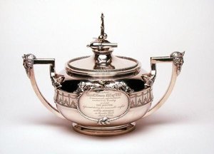 Tiffany & Co.的糖罐，约1863年（银制 作者 美国学校