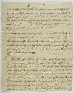 人权法案，1789年在联邦大厅签署的副本（纸上墨水） 作者 美国学校
