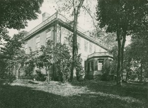 Schuyler Mansion Albany（照相凹版） 作者 美国学校