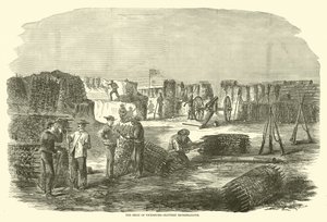 维克斯堡围城，电池Hickenlooper，1863年6月 作者 美国学校
