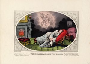 士兵之家，愿景，酒吧。作者：Currier＆Ives，1862年 作者 美国学校
