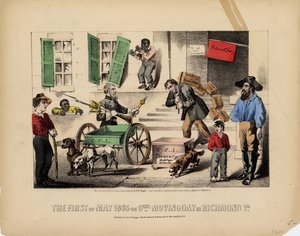 1865年5月1日，或者，Genl。在里士满弗吉尼亚州搬家。由Kimmel＆Forster撰写，由H.＆W。Voight，纽约出版，1865年 作者 美国学校