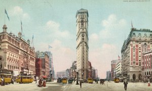 纽约时代广场，约1910年 作者 美国学校