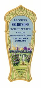 卫生间水标签，Heliotrope 作者 美国学校