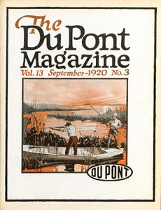 Trapshooting，杜邦杂志的封面，1920年9月 作者 美国学校