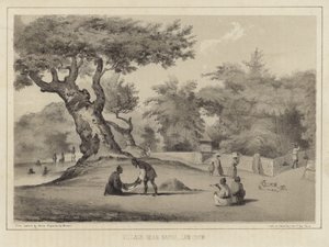 Napha，Lew Chew（琉球群岛）附近的村庄 作者 美国学校