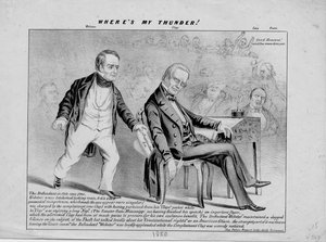 我的雷声？，c。 1850 作者 美国学校
