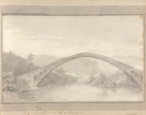 英格兰、苏格兰和威尔士的景观：塔夫谷或格拉摩根的普里德桥（Pont Y Pridd