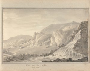 英格兰、苏格兰和威尔士的风景：怀特岛文特纳湾，1804 年 7 月