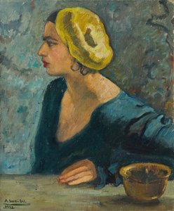 自画像 作者 Amrita Sher Gill