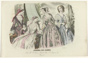 贵妇人杂志》，1850 年 6 月，第 1608 期：路易-珍妮特夫人 (...) 作者 安娜伊斯·科林·托杜兹