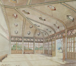 Lycee Victor Hugo，巴黎，1894年（纸上写着） 作者 阿纳托莱·德·鲍多