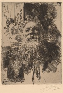 奥古斯特-罗丹，1906年。 作者 伦纳德·佐恩与众不同
