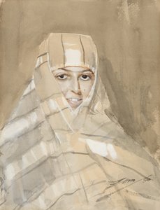 贝都因人女孩，1886年 作者 伦纳德·佐恩与众不同