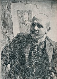 乔治·冯·罗森伯爵1843-1923年，瑞典画家，1893年，1898年 作者 伦纳德·佐恩与众不同