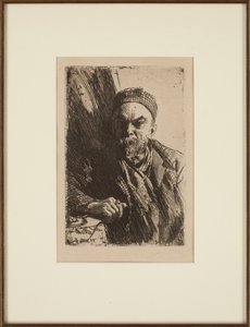 诗人保罗·韦尔兰的肖像1844-1896，1895年 作者 伦纳德·佐恩与众不同