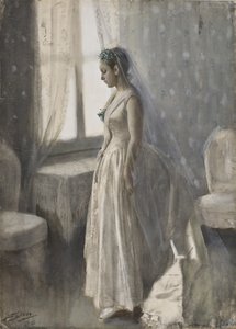 新娘，1886年 作者 伦纳德·佐恩与众不同