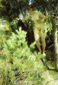 Wood-Sprite，1892年 作者 伦纳德·佐恩与众不同