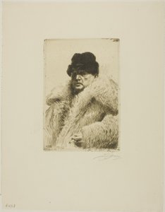 自画像 1916 作者 伦纳德·佐恩与众不同