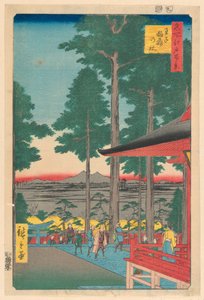 王子的稻荷神社 选自《江户百景》系列 作者 安藤广重