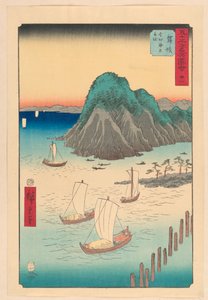 东海道 53 站系列中的舞坂 作者 安藤广重