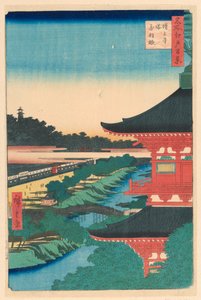 藏王寺塔，赤羽（藏王寺塔，赤羽） 选自江户百景系列 作者 安藤广重