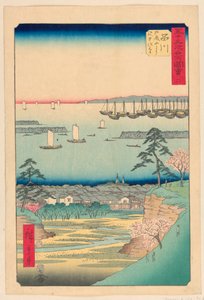 东海道 53 站系列中的品川 作者 安藤广重