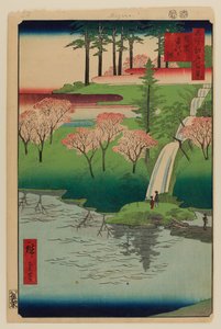 目黑千代池 作者 Ando or Utagawa Hiroshige