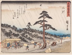 Futagawa 作者 安藤或歌川广重