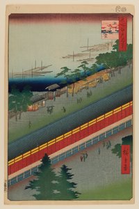 深川三十三湾大厅 作者 安藤或歌川广重