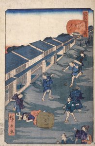 Imuta [42]（彩色木版画） 作者 安藤或歌川广重