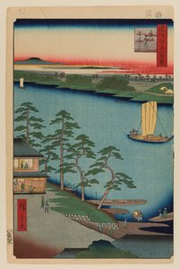 新宿轮渡 作者 安藤或歌川广重