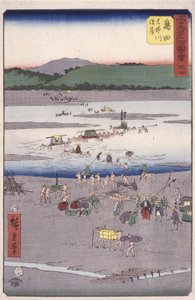 岛田 作者 安藤或歌川广重