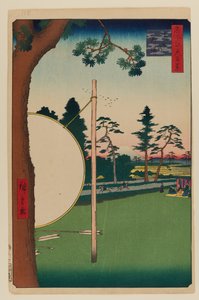 高田骑马场 作者 安藤或歌川广重
