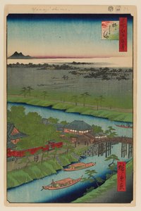 柳岛 作者 安藤或歌川广重