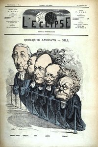 安德烈-吉尔 - 几位律师 - 《日蚀》第 44 期（1868 年 11 月 22 日） 作者 安德鲁·吉尔