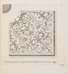 花坛设计，摘自《计划与花园剧院》，1652年出版（雕刻）。