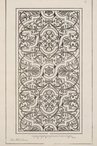 花坛设计，摘自《计划与花园剧院》，1652年出版（雕刻）。