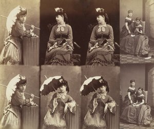 加布里埃尔，M. 古铁雷斯-德-埃斯特拉达，1867年。