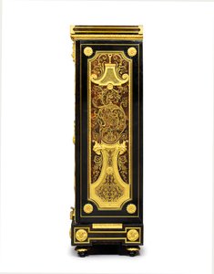 路易十四小甲，约1700-10年（ormolu，黄铜，to，乌木和镶嵌）